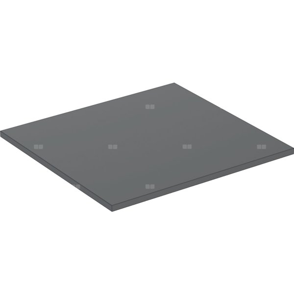 Półka Geberit iCon do elementu bocznego: B=24.6cm, Lava / Lakierowany matowy, T=20.2cm