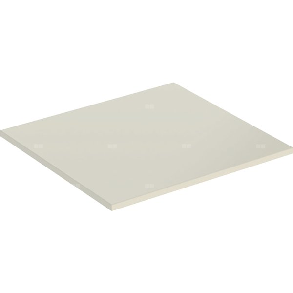 Półka Geberit iCon do elementu bocznego: B=24.6cm, Sand / Lakierowany na wysoki połysk, T=20.2cm