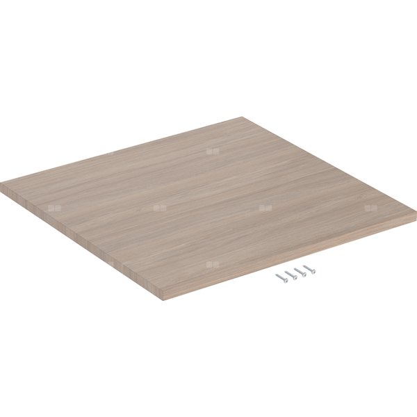 Płyta przykrywająca Geberit iCon do szafki bocznej: Dąb / Melamina, struktura drewna