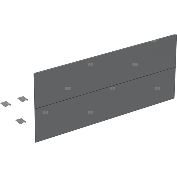 Zestaw frontów szuflad (2 szt.) do dolnej szafki pod umywalkę z dwoma szufladami GEBERIT ONE, kol. lava matowy szer.1200 mm