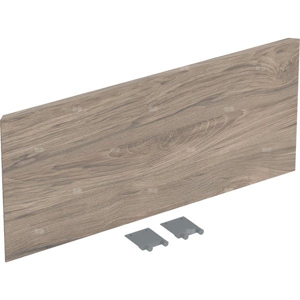 Front szuflady do dolnej szafki pod umywalkę GEBERIT ONE, kol. orzech włoski hickory melamina, struktura drewna szer.600 mm