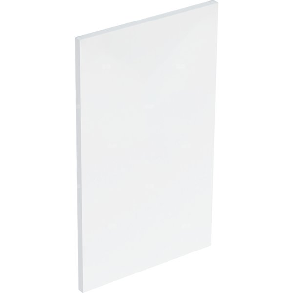 Drzwi do szafki pod umywalkę GEBERIT, kol. biały wysoki połysk szer.360 mm
