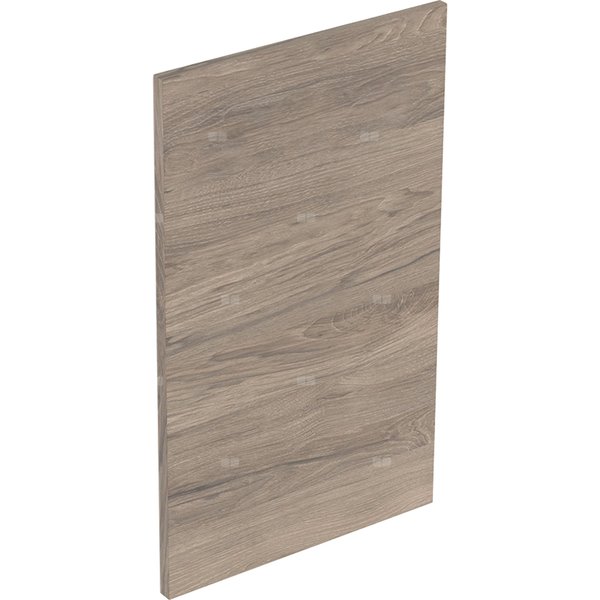 Drzwi do szafki pod umywalkę GEBERIT, kol. orzech włoski hickory melamina, struktura drewna szer.360 mm