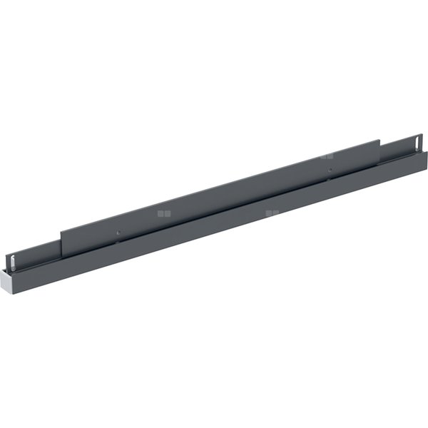 Dolna listwa oświetleniowa Geberit Option Plus do podświetlanego lustra: B=40cm, Czarny mat