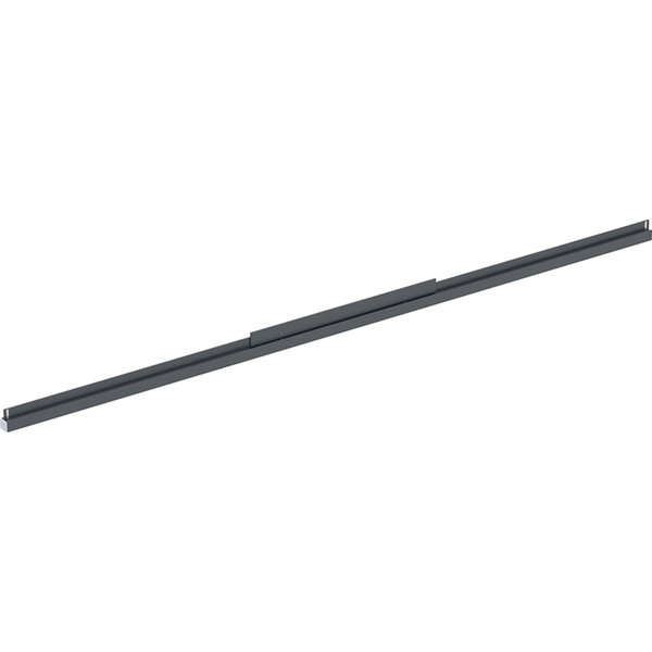 Dolna listwa oświetleniowa Geberit Option Plus do podświetlanego lustra: B=105cm, Czarny mat