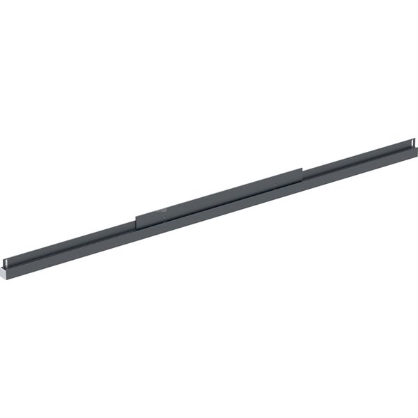 Dolna listwa oświetleniowa Geberit Option Plus do podświetlanego lustra: B=75cm, Czarny mat