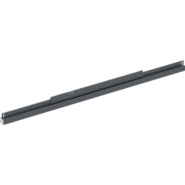 Dolna listwa oświetleniowa Geberit Option Plus do podświetlanego lustra: B=60cm, Czarny mat