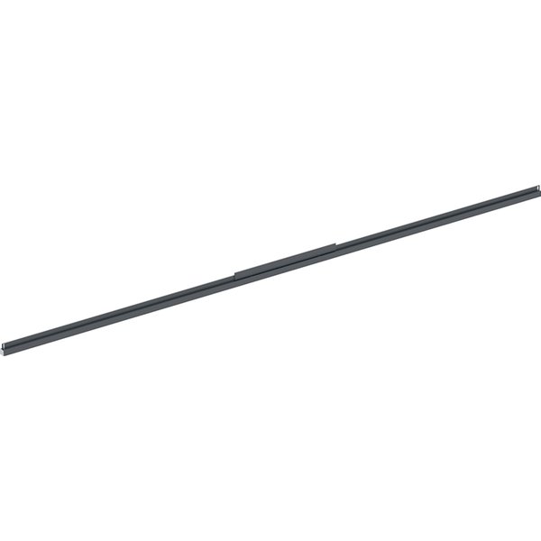 Dolna listwa oświetleniowa Geberit Option Plus do podświetlanego lustra: B=160cm, Czarny mat