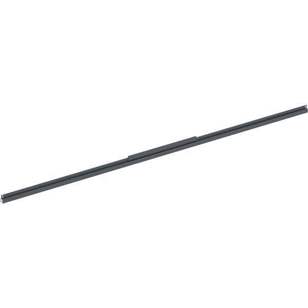 Dolna listwa oświetleniowa Geberit Option Plus do podświetlanego lustra: B=135cm, Czarny mat