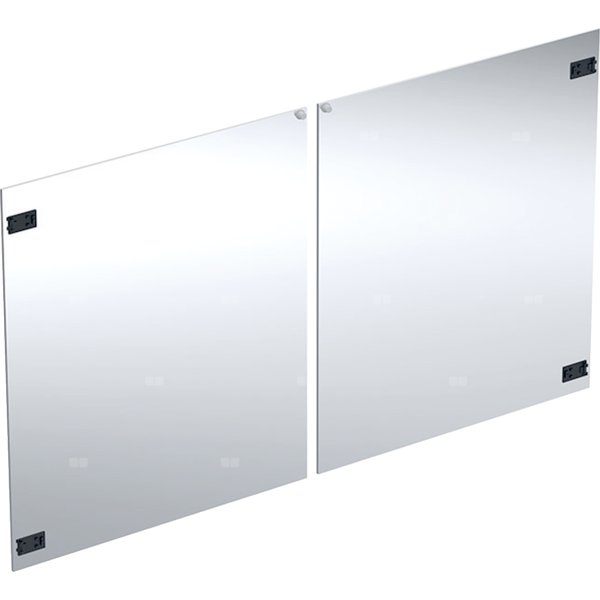 Zestaw drzwi krótkich, do szafki z lustrem Geberit ONE (od roku produkcji 2021): Szerokość znamionowa=120cm