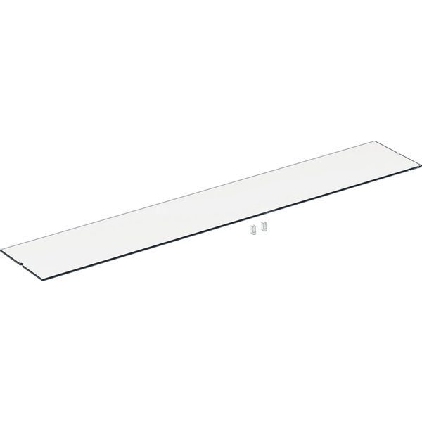 Szklana półka do wnęki na szafkę z lustrem Geberit ONE (od roku produkcji 2021): Szerokość znamionowa=75cm