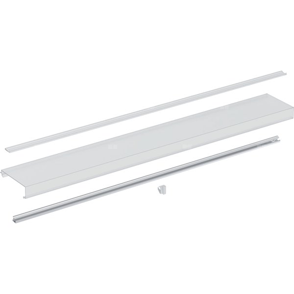 Zestaw listew oświetleniowych do oświetlenia umywalki i wnęki, do szafki z lustrem Geberit ONE (od roku produkcji 2021): Szerokość znamionowa=90cm