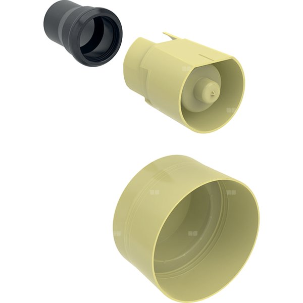 Zestaw zaślepek ochronnych ze znacznikiem osi Geberit GIS