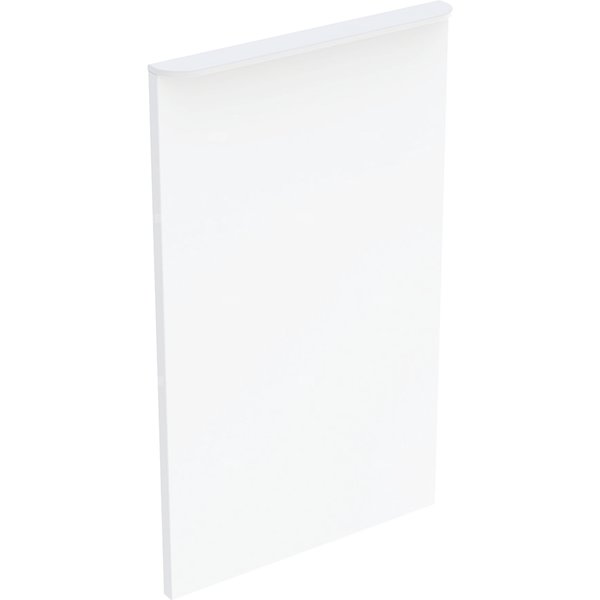 Drzwi do szafki bocznej GEBERIT, kol. biały wysoki połysk szer.360 mm