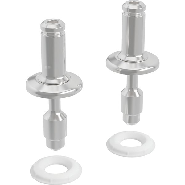 Trzpień mocujący do deski sedesowej Geberit ONE: Biały-alpin