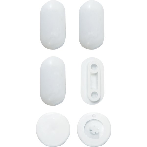 Zestaw odbojników Geberit iCon do pokrywy deski sedesowej (2 szt.)