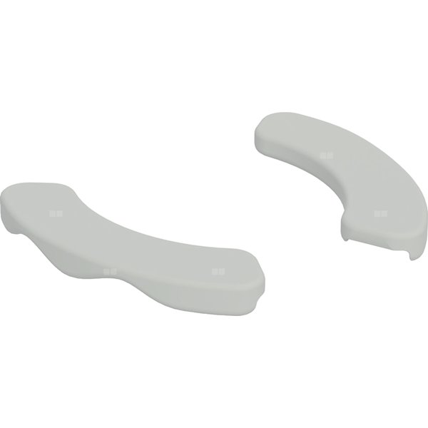 Zestaw nakładek do siedzenia do WC Geberit (2 szt.): Szary agatowy