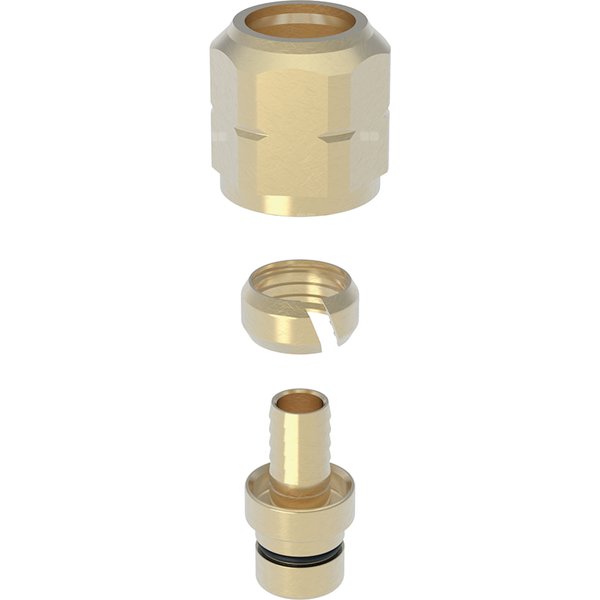 Zestaw przyłączeniowy Geberit do rur PEX: d=16mm, s=2.2mm