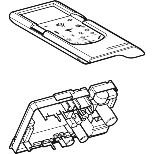 Sterowanie i pilot zdalnej obsługi do Geberit AquaClean 8000plus
