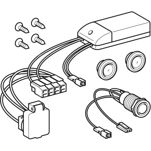 Zasilacz do szafki z lustrem Geberit Option Basic
