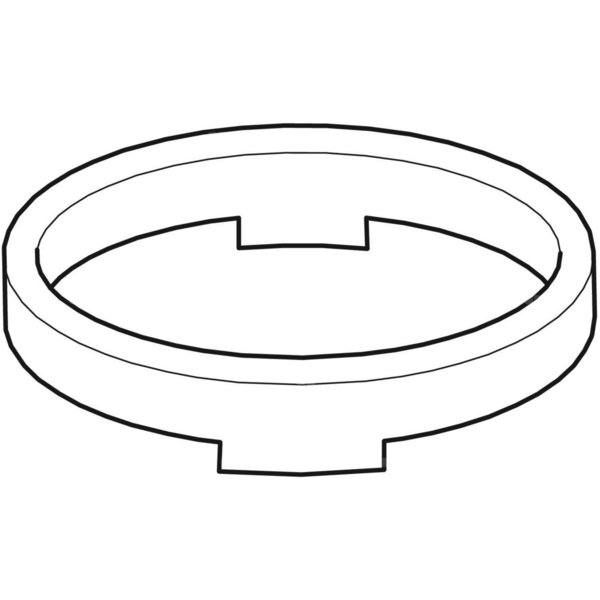 Pierścień regulacji temperatury Geberit do wkładu mieszacza do baterii umywalkowej Bambini, mieszacz jednouchwytowy