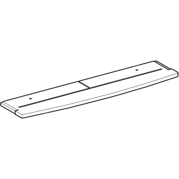 Listwa oświetleniowa Geberit do szafki z lustrem Option Basic: B=60cm