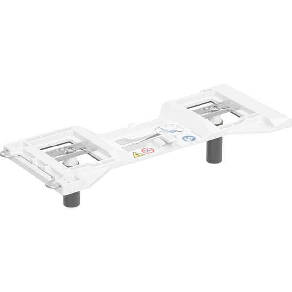 Płytka montażowa z elementami mocującymi, do Geberit AquaClean Tuma