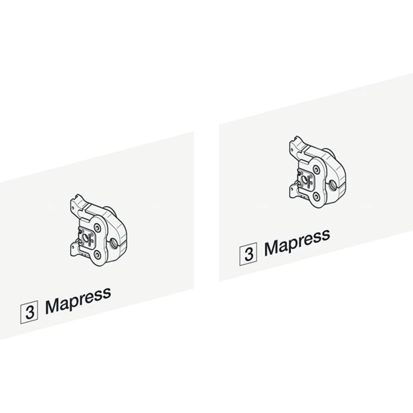 Naklejka identyfikacyjna - szczęka zaciskowa Mapress (3) zest.-2