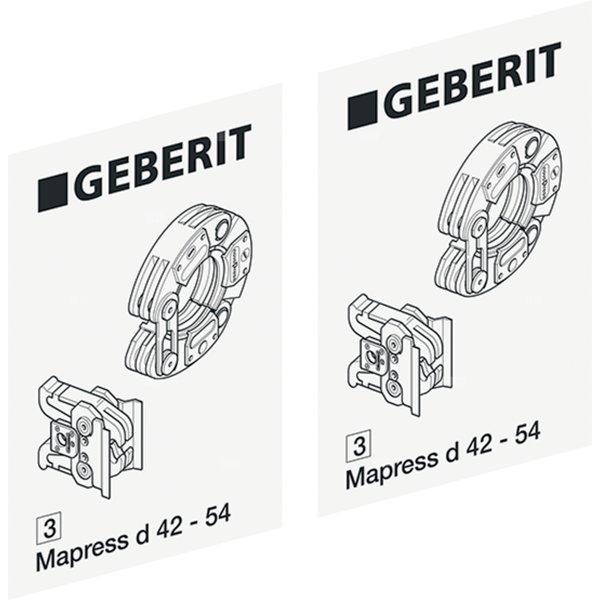 Naklejka identyfikacyjna - opaska zaciskowa Mapress d42-54 (3) zest.-2