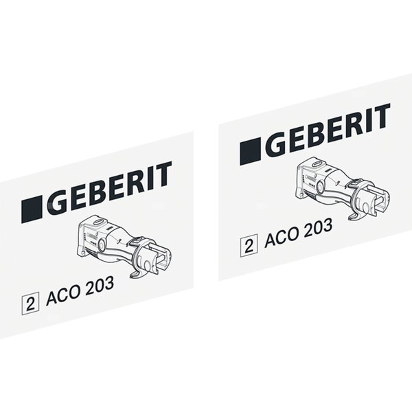 Zestaw naklejek do ACO 203 [2] (2 szt.)