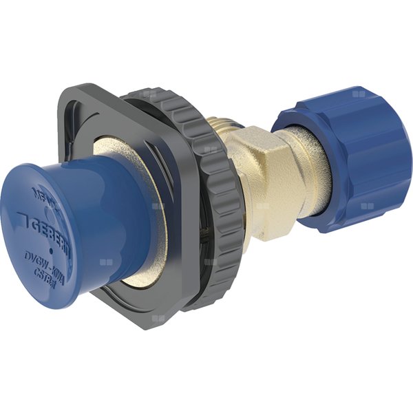 Przyłącze wody Geberit ze zintegrowanym zaworem kątowym