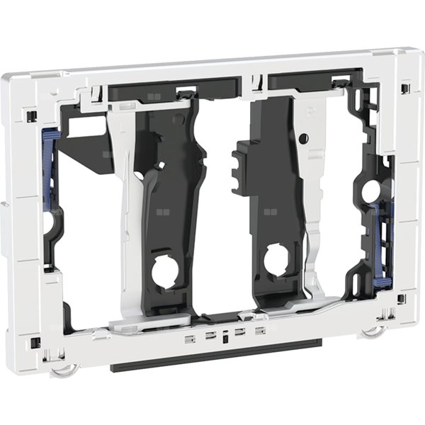 Rama mocująca z mechanizmem przechyłu, do pojemnika na wkład Geberit DuoFresh: Chrom błyszczący