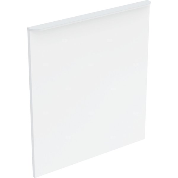 Drzwi do dolnej szafki pod umywalkę GEBERIT, kol. biały wysoki połysk szer.550 mm