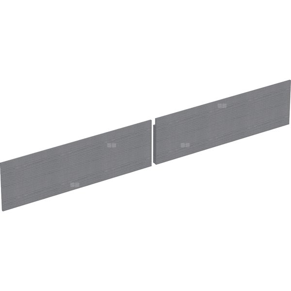 Front szuflady do dolnej szafki pod umywalkę GEBERIT Xeno², kol. szary szer.1400 mm