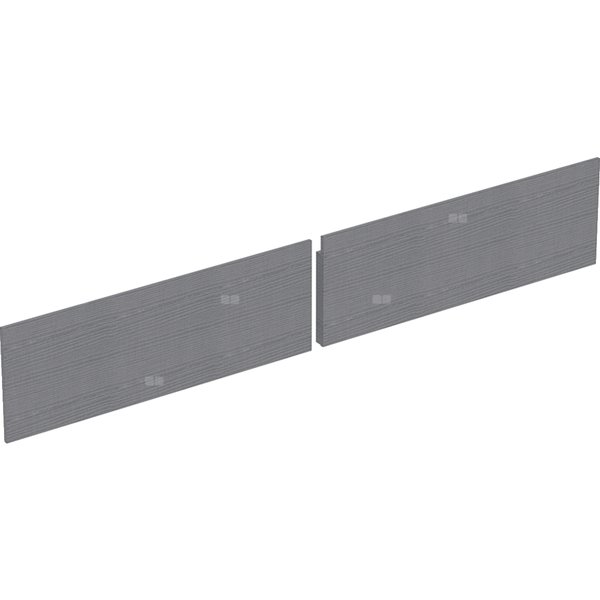 Front szuflady do dolnej szafki pod umywalkę GEBERIT Xeno², kol. szary szer.1200 mm