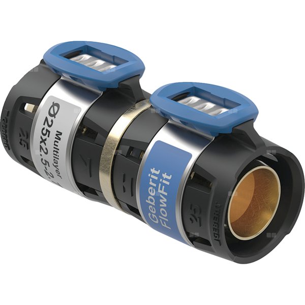 Złączka przejściowa Geberit FlowFit na system innego producenta: d=16mm, s=2.5–2.75mm