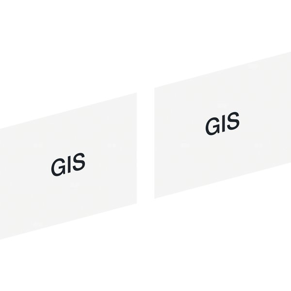 Zestaw naklejek Geberit GIS (2 szt.)
