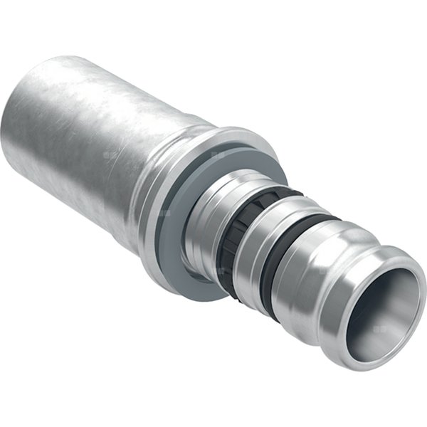 Złączka przejściowa Geberit Mepla do Geberit Mapress, z końcówką wsuwaną, stal nierdzewna: 1.4401, d=16mm, d1=15mm