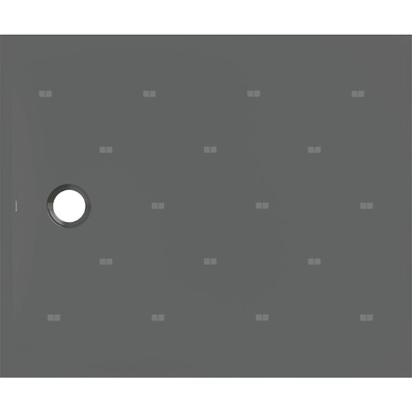 Brodzik Geberit CleanFloor30, grafit: 120x100cm,