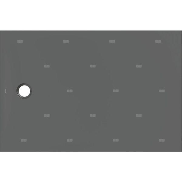 Brodzik Geberit CleanFloor30, grafit: 150x100cm,