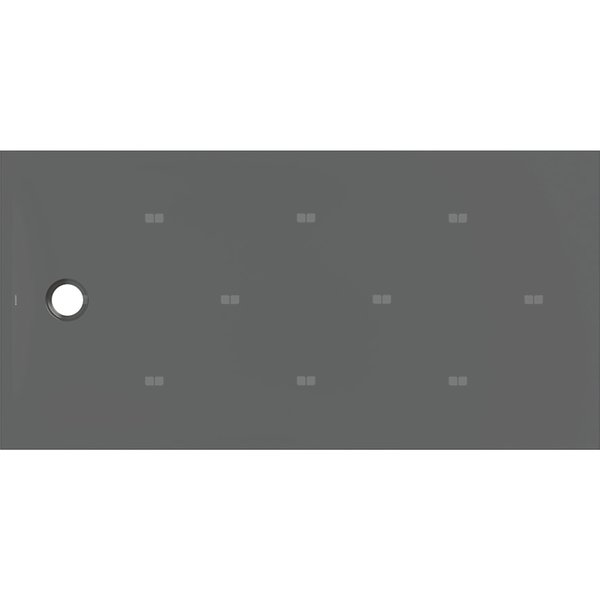 Brodzik Geberit CleanFloor30, grafit: 180x90cm,
