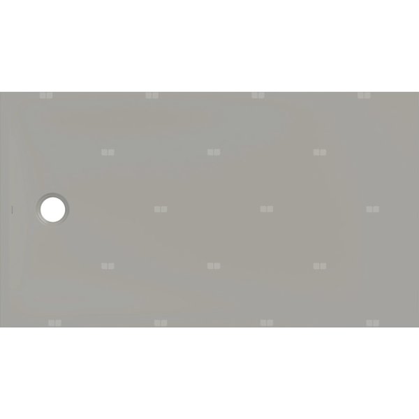 Brodzik Geberit CleanFloor30, szary: 160x90cm,