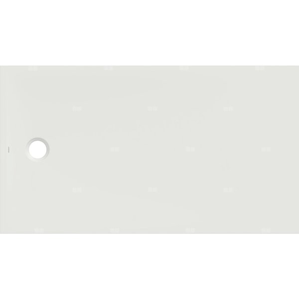 Brodzik Geberit CleanFloor30, biały: 160x90cm,