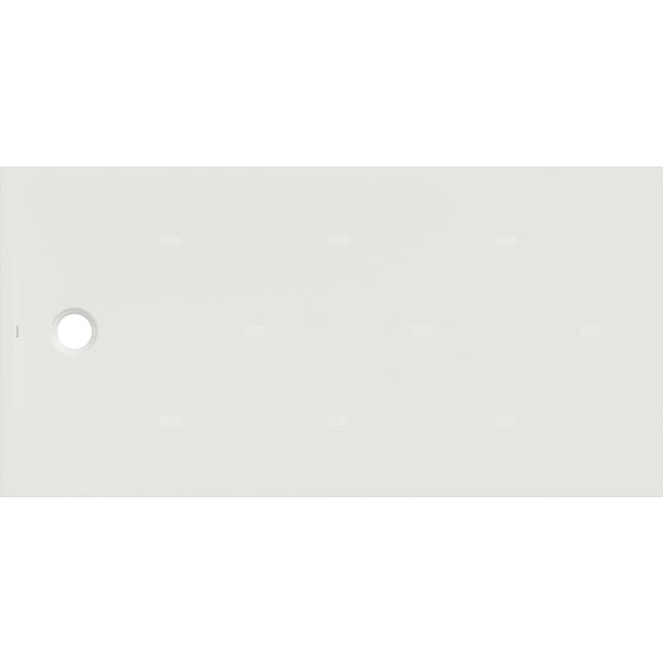 Brodzik Geberit CleanFloor30, biały: 180x90cm,
