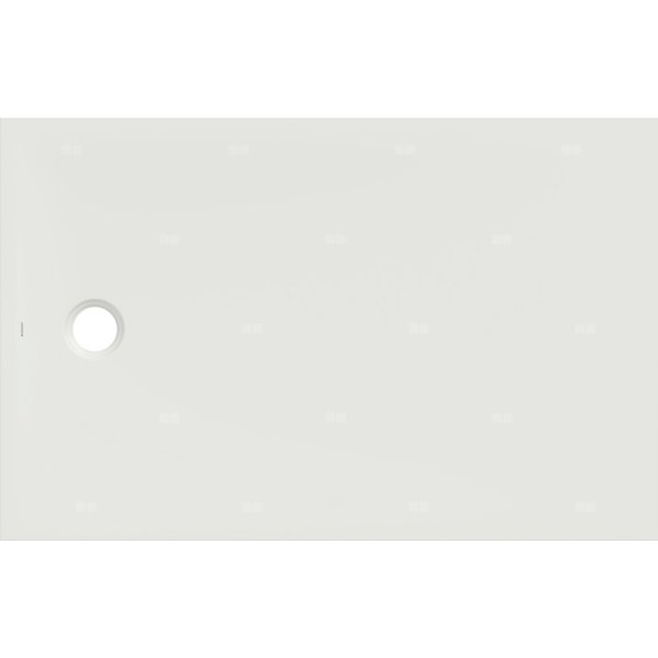 Brodzik Geberit CleanFloor30, biały: 140x90cm,
