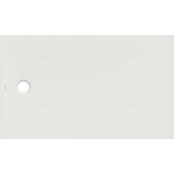 Brodzik Geberit CleanFloor30, biały: 150x90cm,