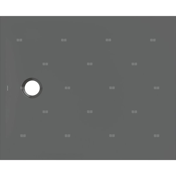 Brodzik Geberit CleanFloor30, grafit: 110x90cm,