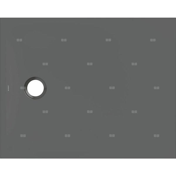 Brodzik Geberit CleanFloor30, grafit: 100x80cm,