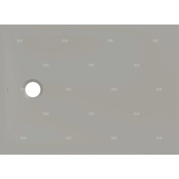 Brodzik Geberit CleanFloor30, szary: 110x80cm,