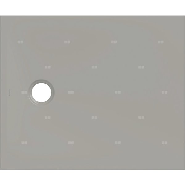 Brodzik Geberit CleanFloor30, szary: 90x75cm,